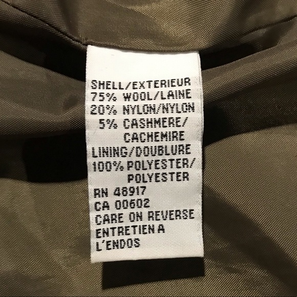 Calvin Klein Wool Coat. Women’s Size L - Picture 6 of 6